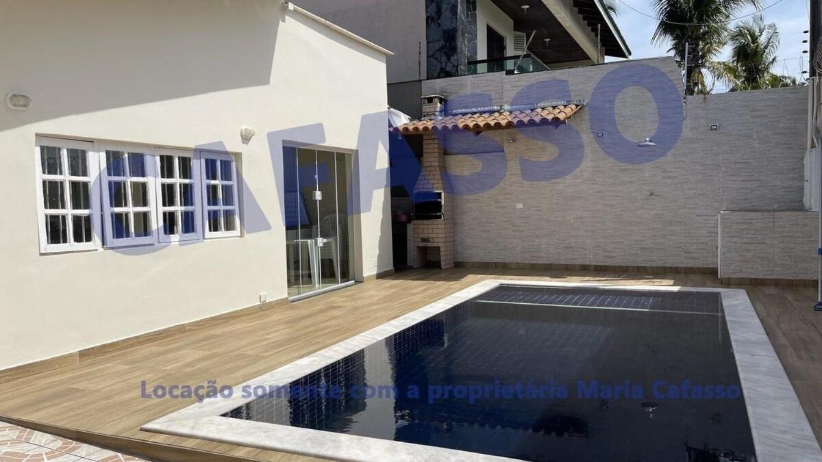 فيلا Casa Pe Na Areia Com Piscina A 10Mts Enseada غوارويا المظهر الخارجي الصورة