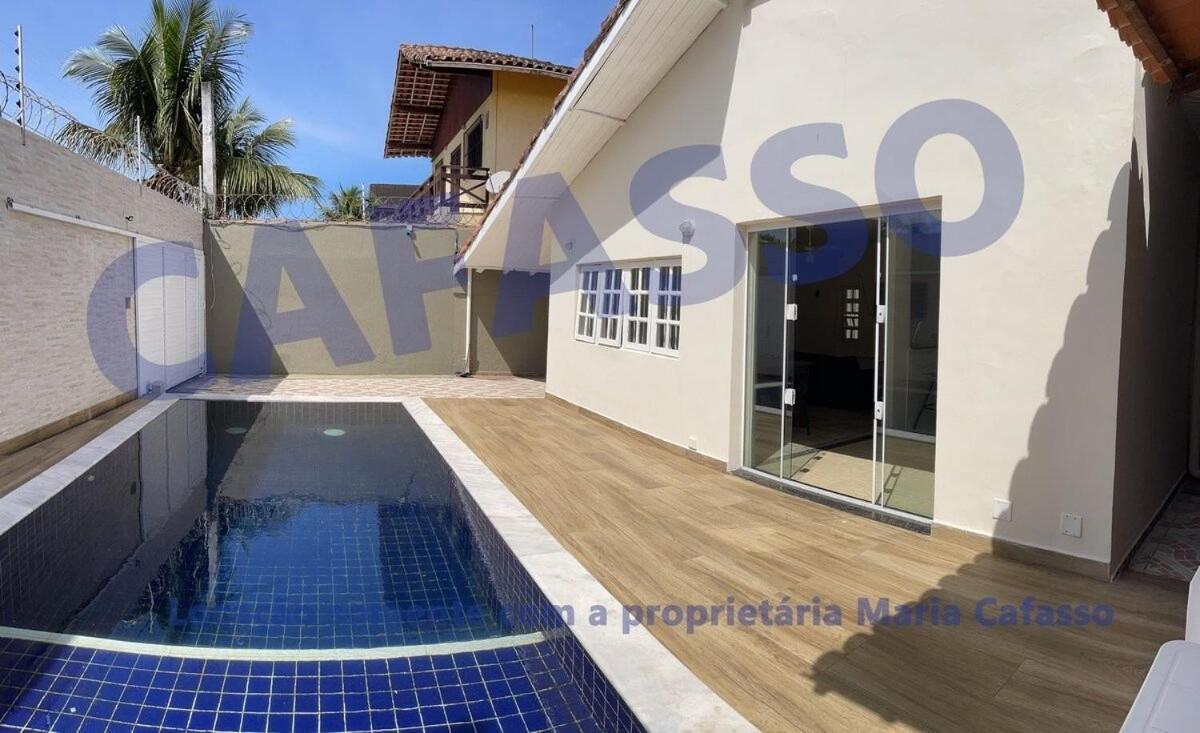 فيلا Casa Pe Na Areia Com Piscina A 10Mts Enseada غوارويا المظهر الخارجي الصورة